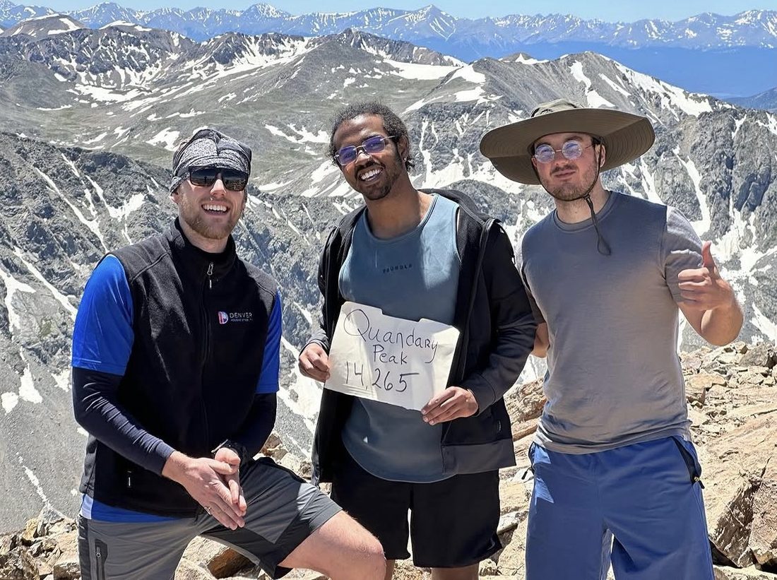 Quandary Peak summit, 14,265 ft